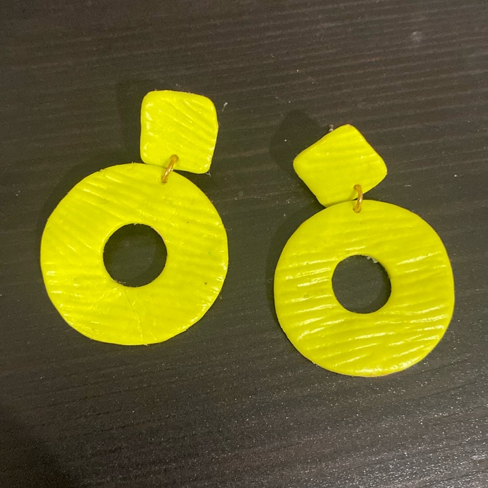 Clay earrings